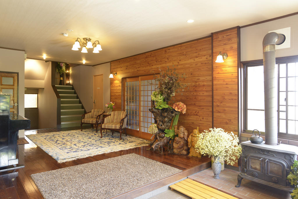 Kikuya Hotel Yamanakako Bagian luar foto